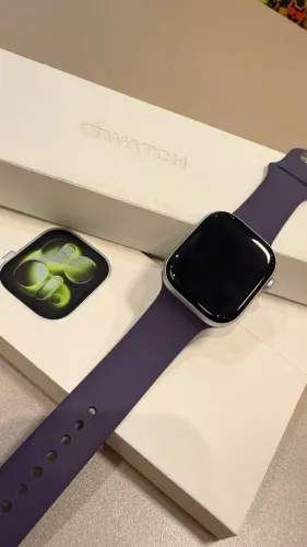 Apple Watch Série 11 46mm Prata Seminovo-Garantia apple 08/06/27-Retire em loja física 