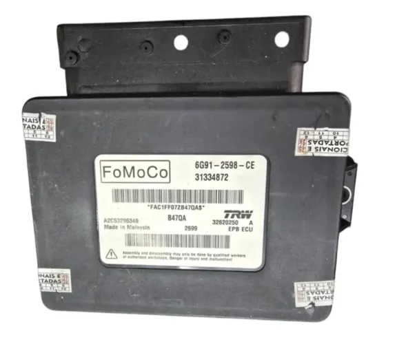 Módulo Freio Mao Volvo Xc60 t5 2012. 2.0 6g91-2598-ce