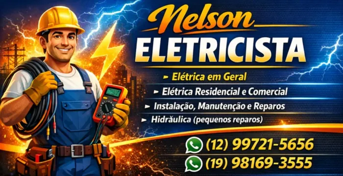 Eletricista residencial e comercial