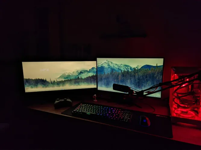 Vendo Setup Completo (PC Gamer + 2 Monitores + Acessórios)