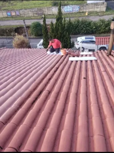 Impermeabilização de telhados lages fachadas 