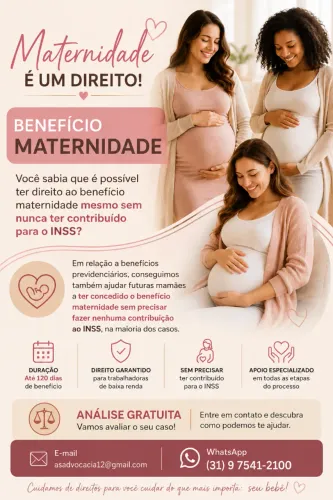 Para gestantes ou adotantes!