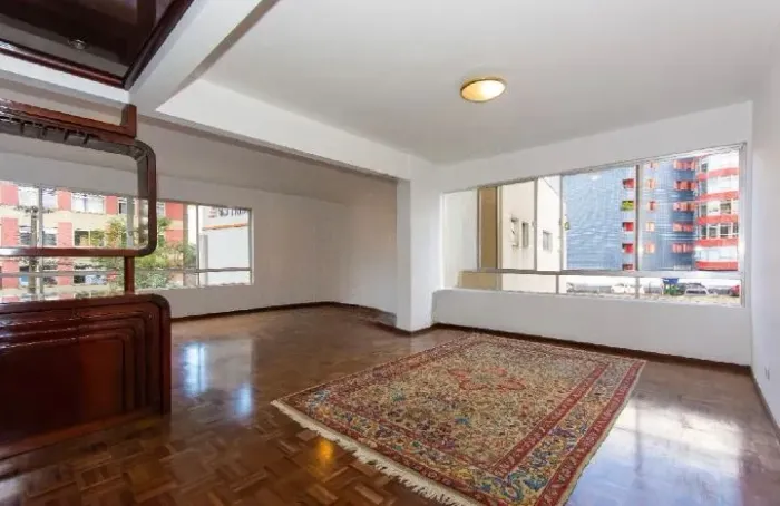 Apartamento com 3 dormitórios para alugar, 227 m² por R$ 6.380,26/mês - Batel - Curitiba/P
