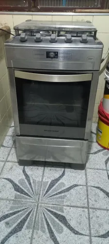 FOGAO BRASTEMP 04 BOCAS SEMI NOVO - ACENDIMENTO AUTOMATICO