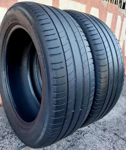 Par de pneu 225/55 aro 18 Michelin seminovos