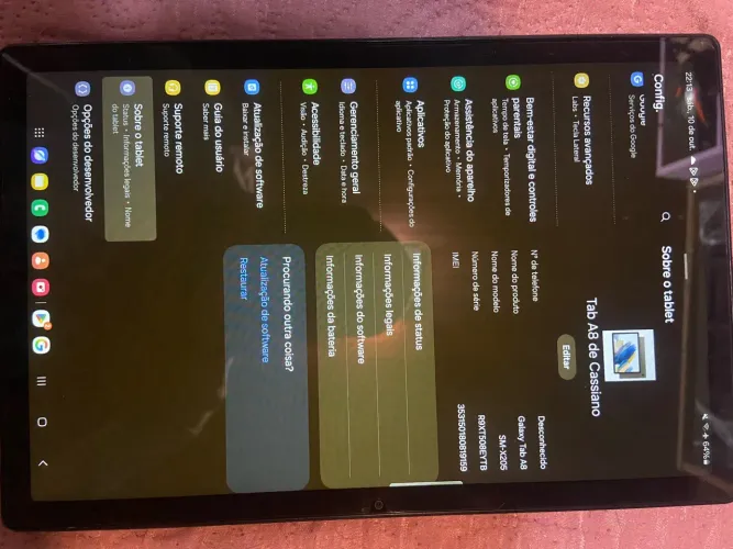 Tablet samsung Tab A8 10,5? 64gb