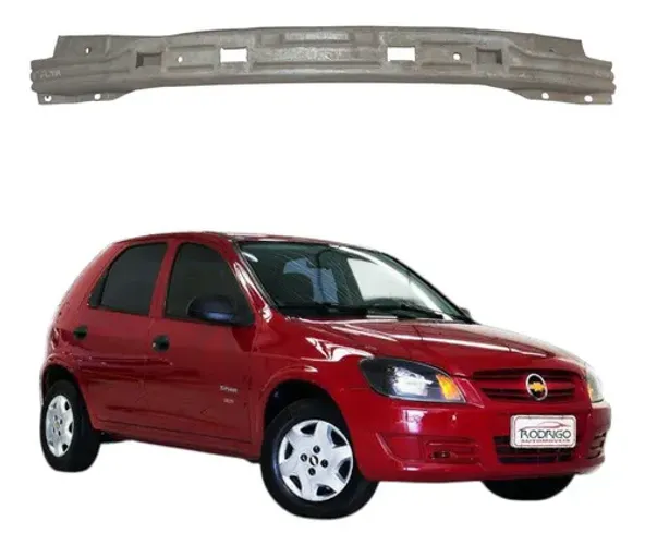 Alma Parachoque Dianteiro Chevrolet Celta Prisma 2006 A 2012