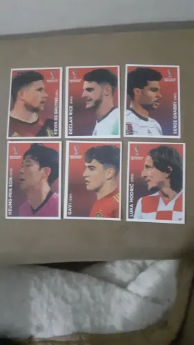 FIGURINHAS COCA COLA COPA QUATAR 2022