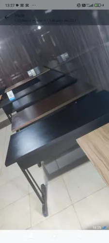 Mesas reta sem gaveta 120x60 produtos de ótima qualidade