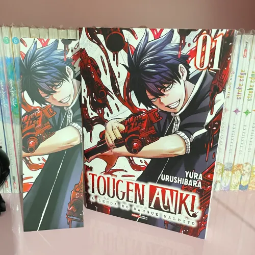 Mangá tougen anki vol 1 com marcador