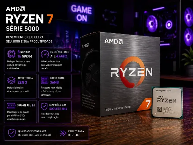 Processador Ryzen 7 5700x