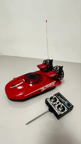 Hovercraft Jet Typhoon Taiyo Vintage Completo com Caixa e Controle