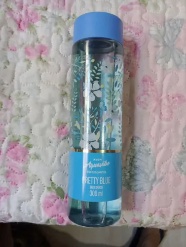 Body Splash Avon Aquavibe Pretty BLUE 300ml