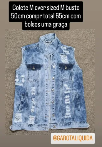 Colete feminino M