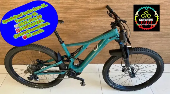 ?Specialized turbo levo SL Tamanho: 19.