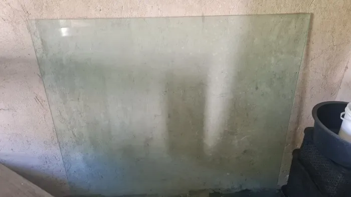 Chapa De Vidro 10mm - 140x130cm/ Desapego