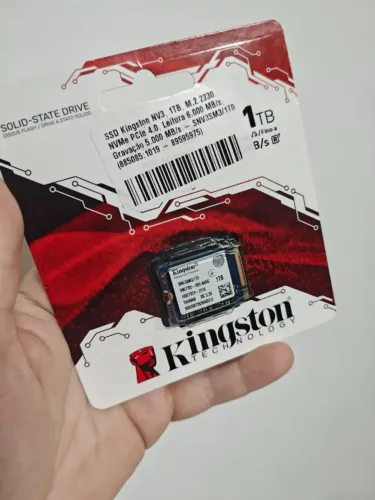SSD Kingston NV3 1TB NVMe 2230 PCIe 4.0 (novo) - @LJCEletro