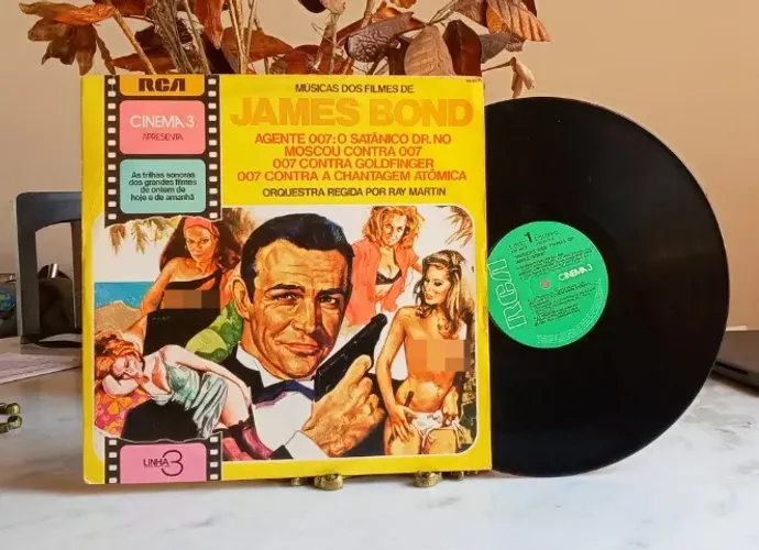 Lp Vinil - músicas dos filmes de james bond - 1981