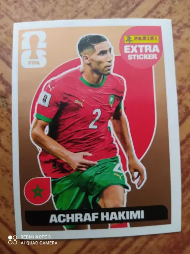 Figurinha Legend Bronze do Hakimi 