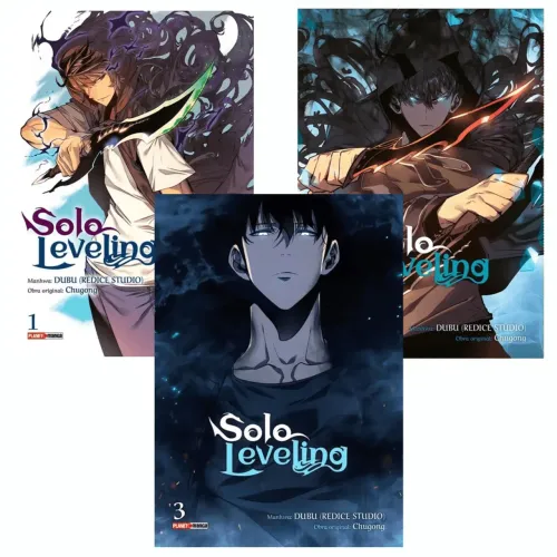 KIT 3 VOLUMES SEMINOVOS SOLO LEVELING