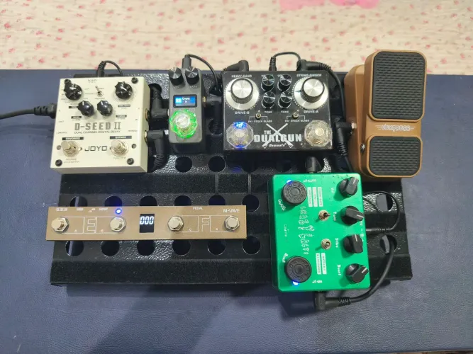 Set de pedais zerado!