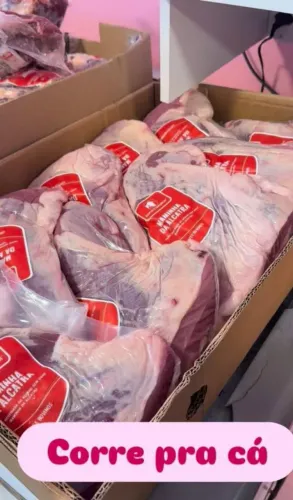 Peças de carne promoção 3 pecas por 150,00