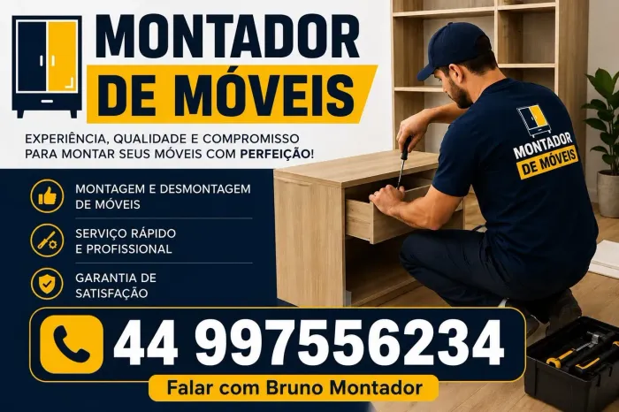 Montagem de móveis em geral