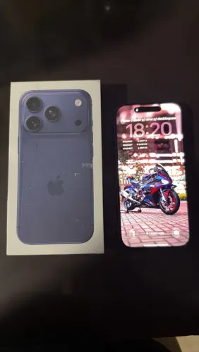 iPhone 17 pro 256gb cor azul