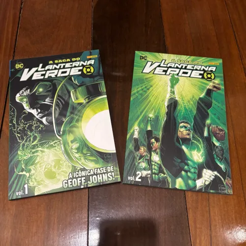 A Saga do Lanterna Verde Vol. 1 e Vol. 2