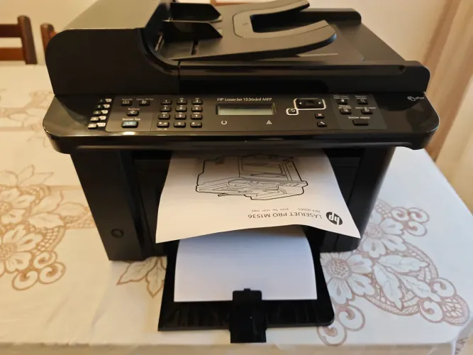 Impressora multifuncional HP1536dnf MFP