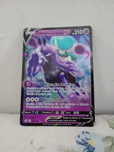 Carta pokemon v ano 2021
