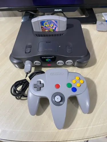 Console Nintendo 64 N64 Original + Jogo Extreme-G Retrô Funcionando