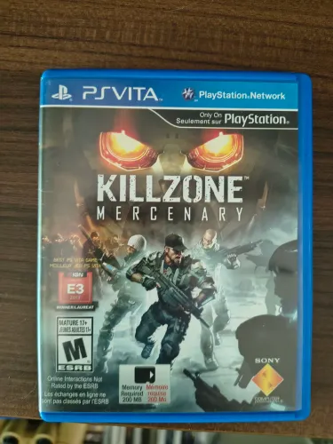 Jogo Killzone Mercenary PSVita midia física impecável 