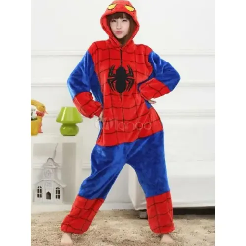 Macacão Kigurumi Homem-Aranha