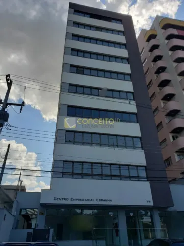 Sala comercial para locação no Ed. Espanha