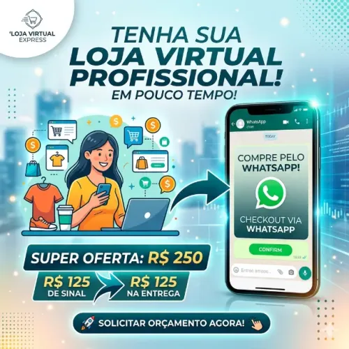 Tenha Sua Loja Virtual Profissional