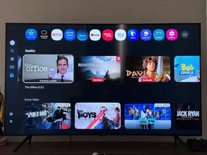 Smart TV Samsung 58'' UHD 4K CU7700 - Excelente Estado