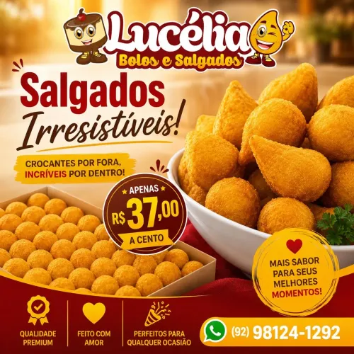 Salgadinhos Para Comemorações