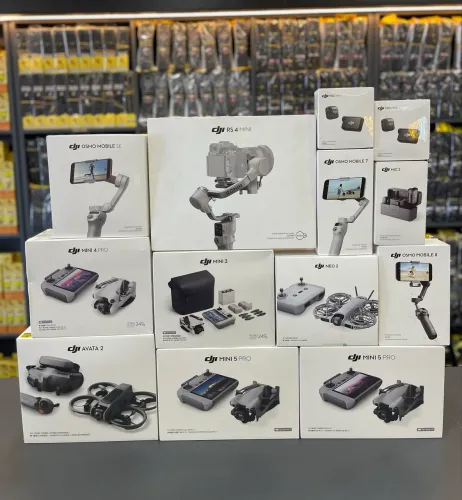 PRODUTOS DA MARCA DJ DRONES , ESTABILIZADORES MICROFONES LAPELA