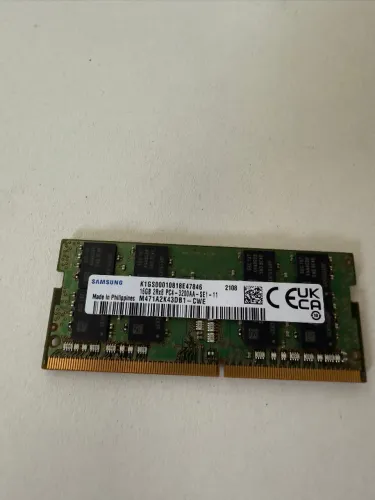 Memória Ram DDR4 Notebook 16Gb Samsung PC4 - 3200 M471a2k43db1-cwe Dell Lenovo HP Acer