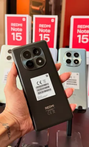 Telefone Xiaomi - Lançamento - Note 15 4G 256/8 Preto - Black + Entrega Grátis --- Tooop