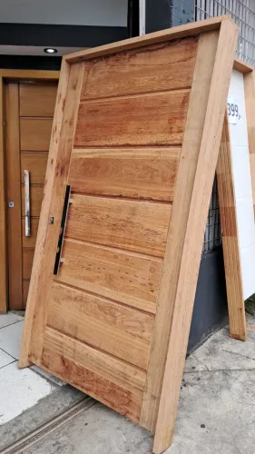 Porta pivotante 118x214mt madeira 