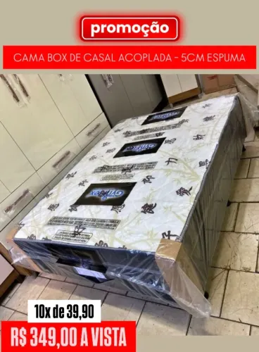 Cama de Casal 05Cm Acoplada 