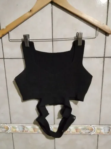 Cropped Preto revanche