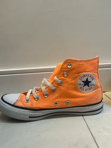 All Star Laranja Neon 36