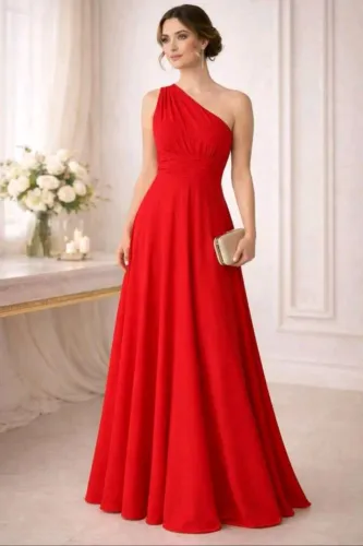 Vestido longo usado uma vez