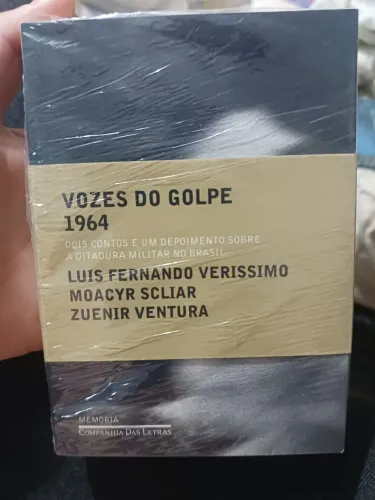 Livro Vozes do golpe 1964 novo e lacrado, 3 volume