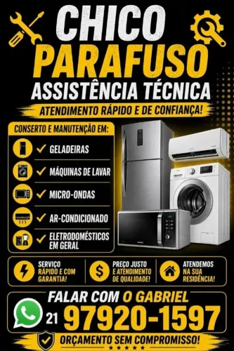 Refrigeração e elétrica em geral <br>Conserto e manutenção de