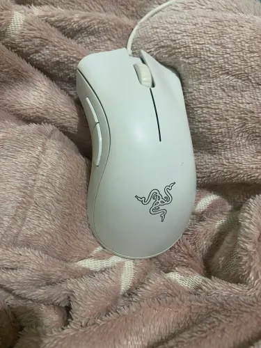 Mouse Gamer DeathAdder Essential White Edition Gamer com Fio