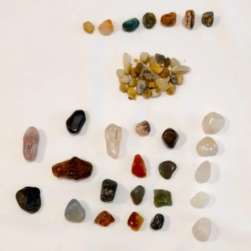 Seixos Naturais Coloridos para Aquário - 300 g